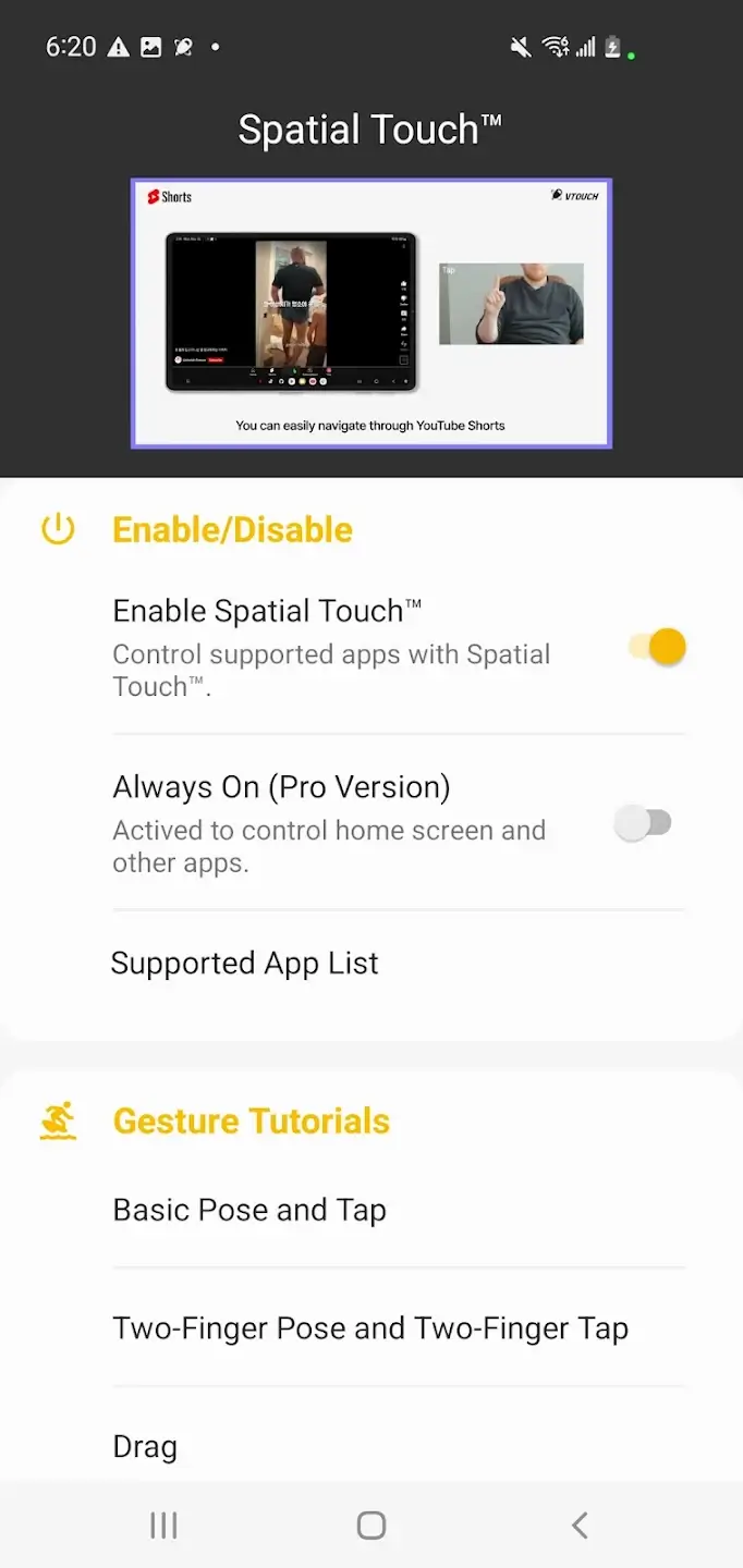 Spatial Touch