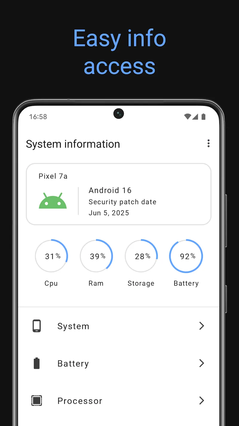 System information