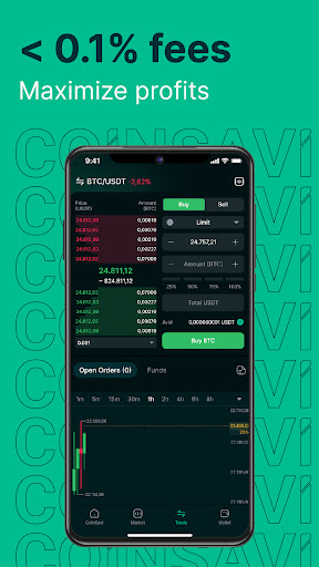 CoinSavi: Buy Bitcoin & Crypto