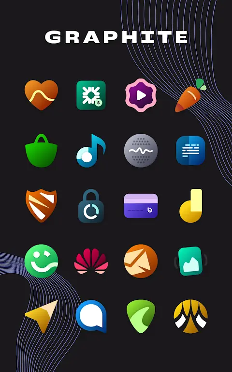 Graphite Icon Pack v2.5.8