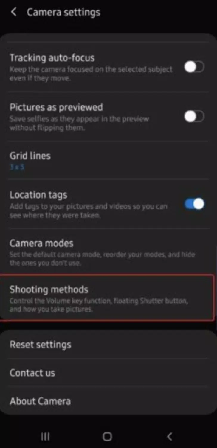 Samsung Camera APP