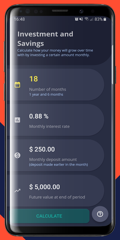 Financial Calculator Invest