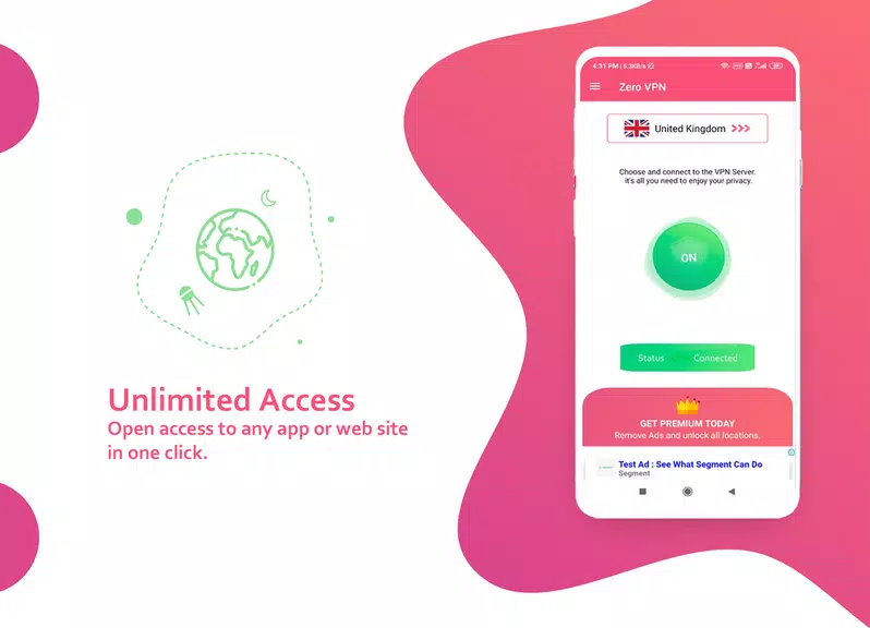 Free VPN Unlimited Secure Proxy - Zero VPN