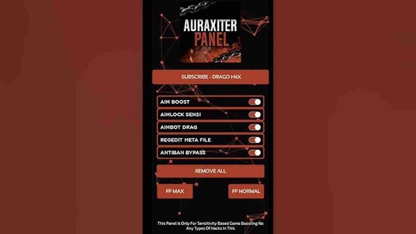 Auraxiter Panel