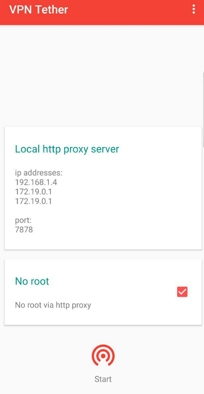 VPN Tether
