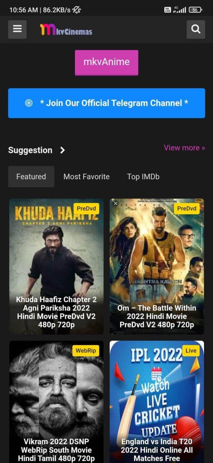 MkvCinemas Latest