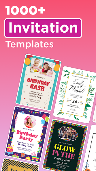 Invitation maker & Card Design Mod