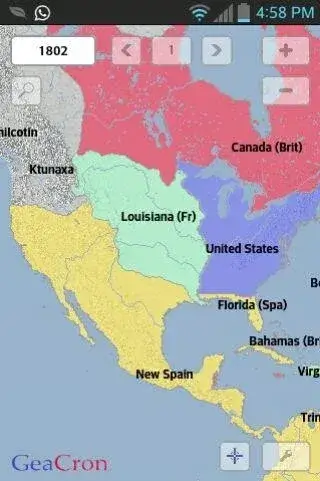GeaCron History Maps