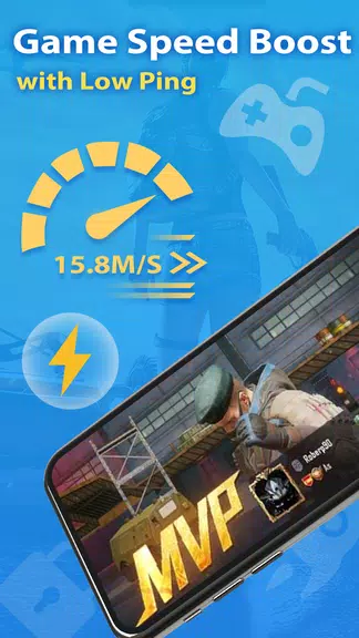 Fire VPN - Low Ping VPN Proxy, Game Speed Booster