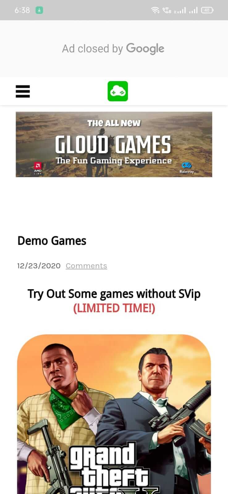 Gloud Games