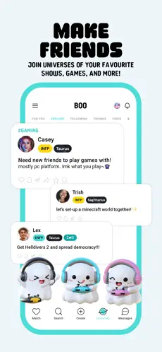 Boo: Dating. Friends. Chat.