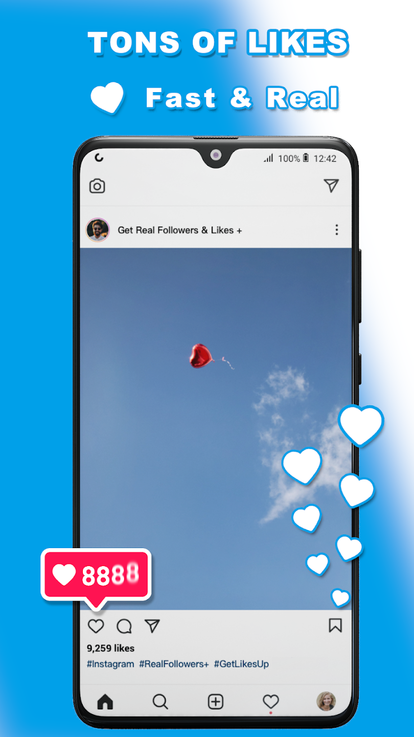 GetReal Follower for instagram