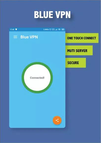Blue VPN - Fast Free Secure un New Blue VPN - Fast Free Secure un New
