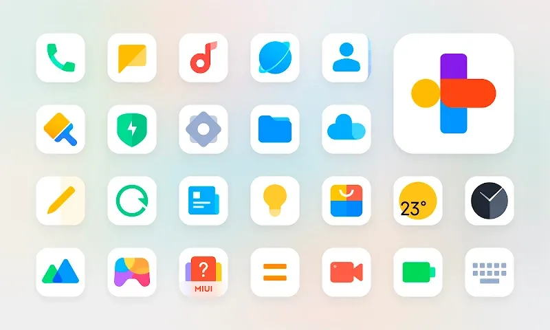 MiLigth White – Icon Pack