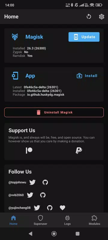 Magisk Delta