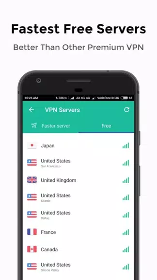 VPN-Azar Chat Change Region Unblock Country Proxy