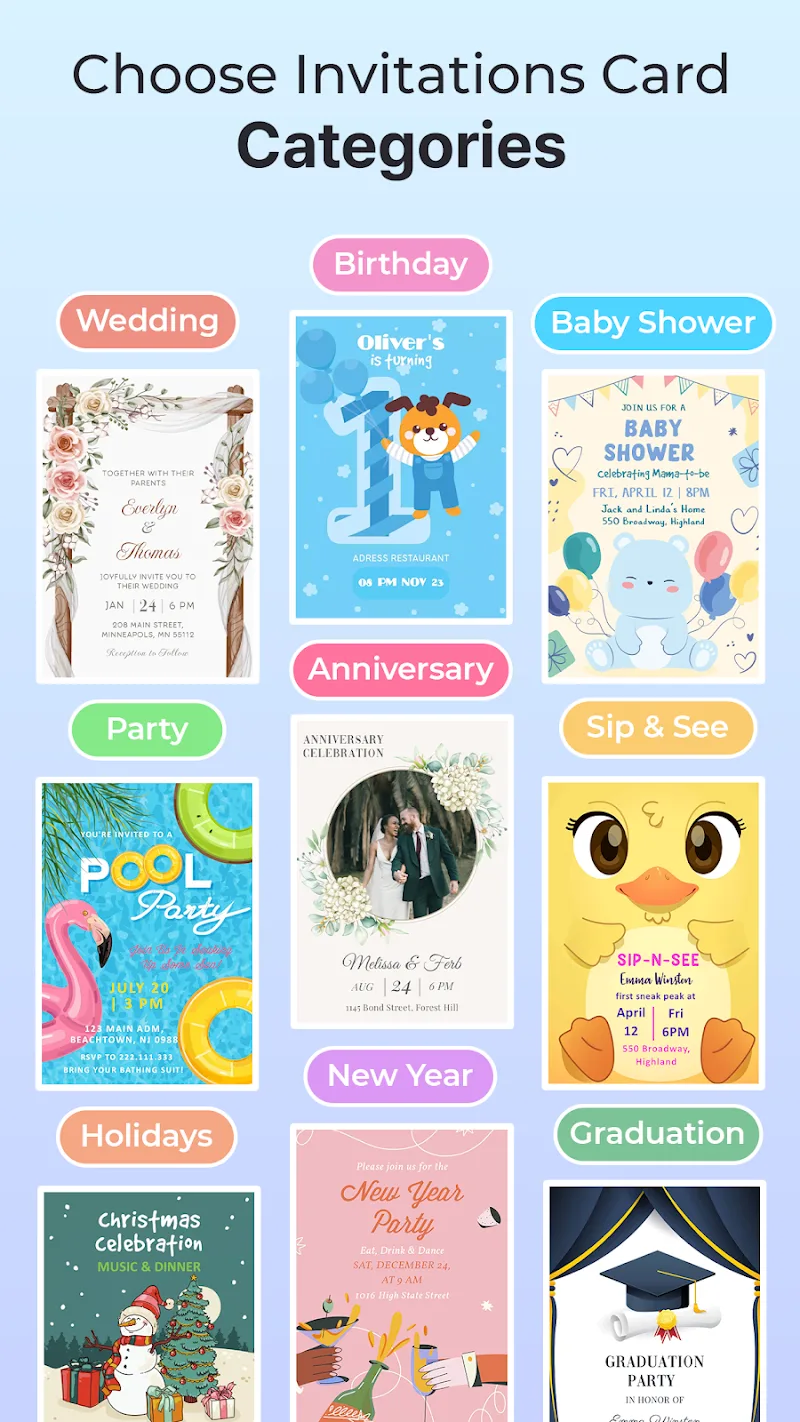 Invitation Maker Card Designer