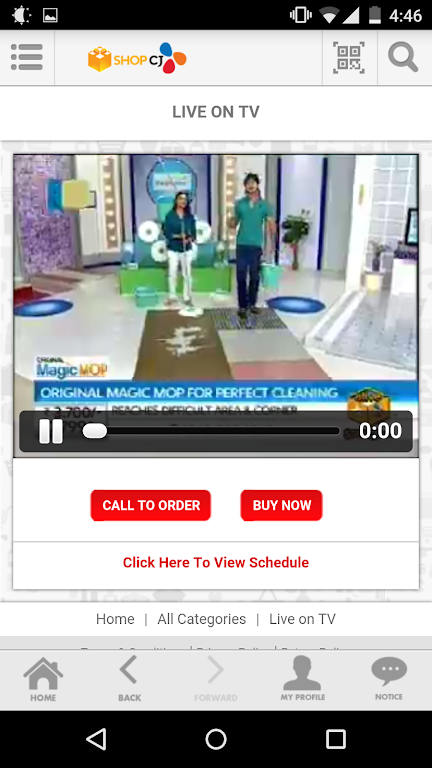 SHOP CJ Mobile App