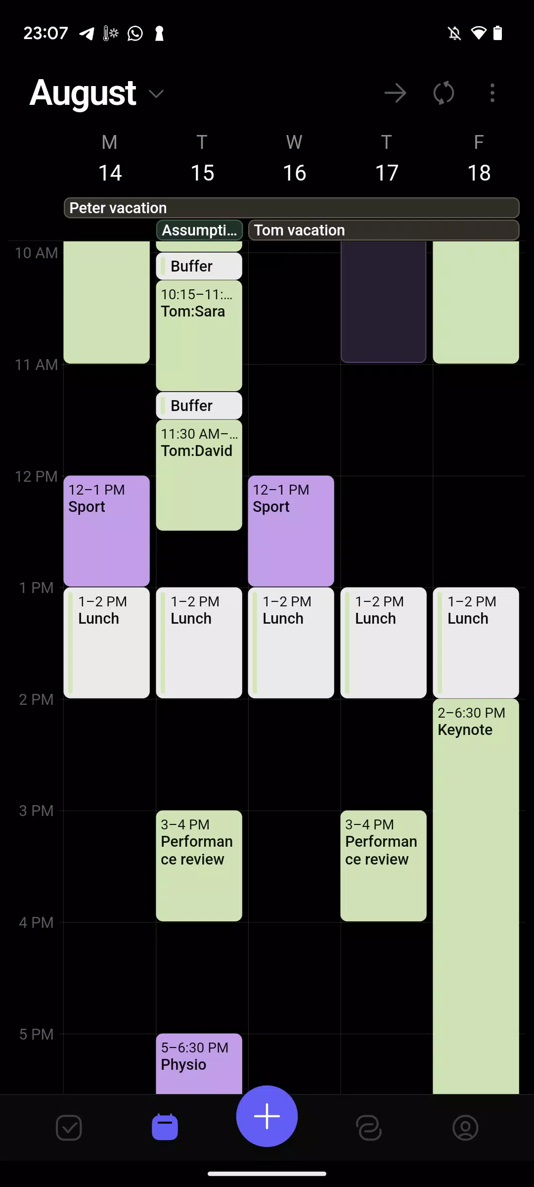 Morgen Calendar &amp; Task Manager