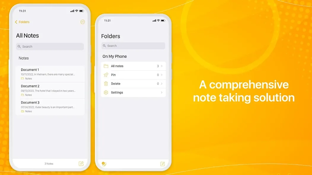 Notes Phone 15: simple notes Notes Phone 15: simple notes