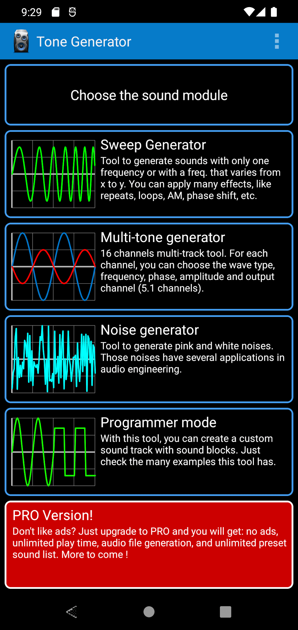 Tone Generator PRO