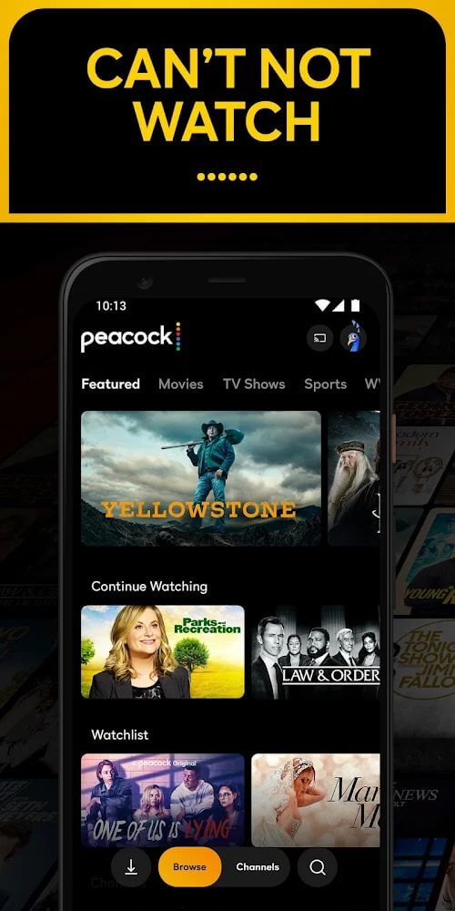 Peacock TV Mod