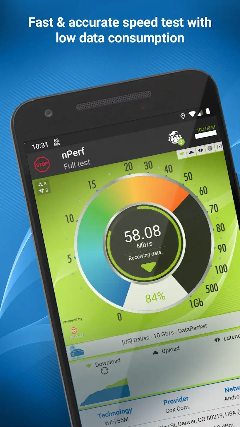 nPerf Speed Test 4G 5G WiFi & maps