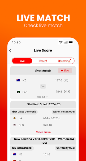 Live Cricket TV Streaming App