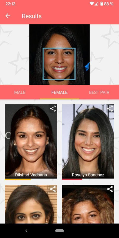 Star by Face Star by Face