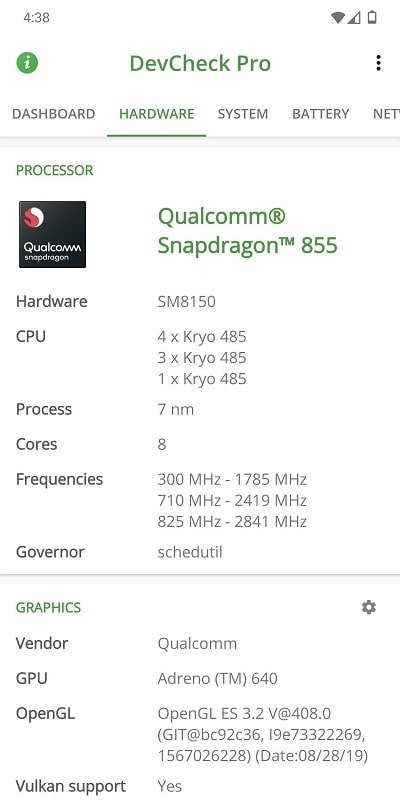DevCheck Hardware and System Info