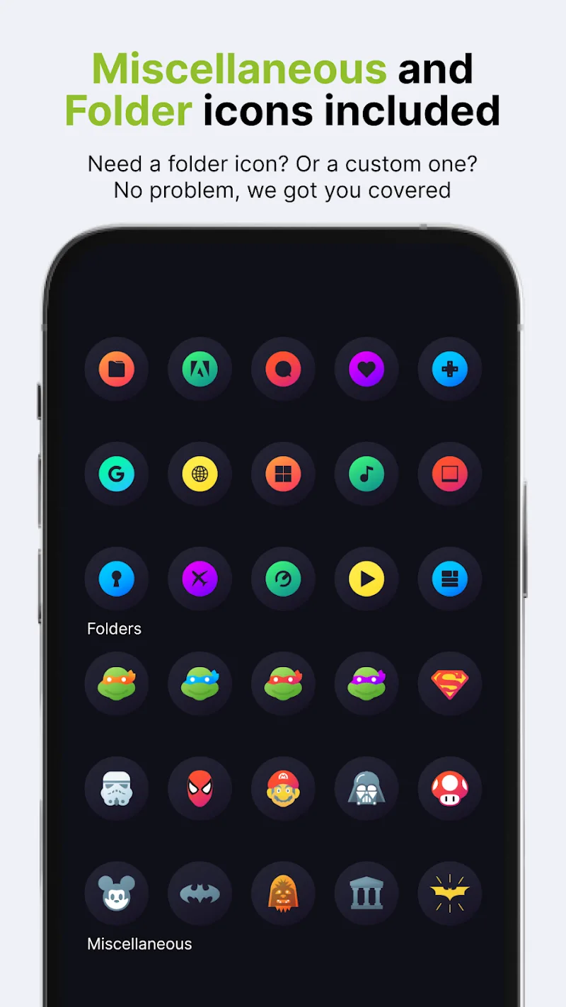 Hera Dark: Circle Icon Pack apk Hera Dark: Circle Icon Pack apk
