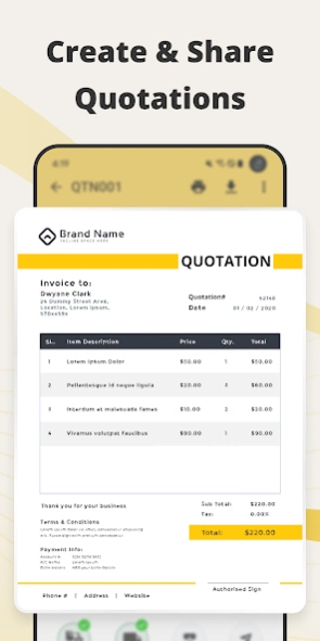 GimBooks:Invoice, Billing App