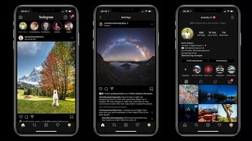 Instagram Black