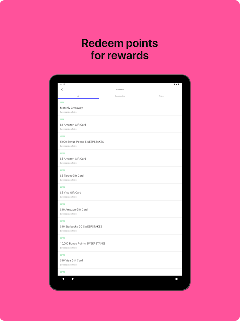 Panel App - Prizes & Rewards Panel App - Prizes & Rewards