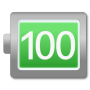 Screen On Battery (Status Bar)