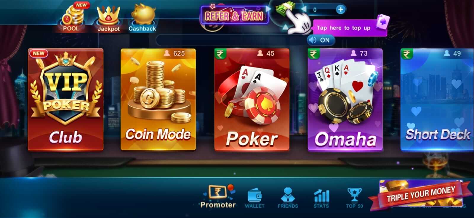 Mojoo Poker Pool
