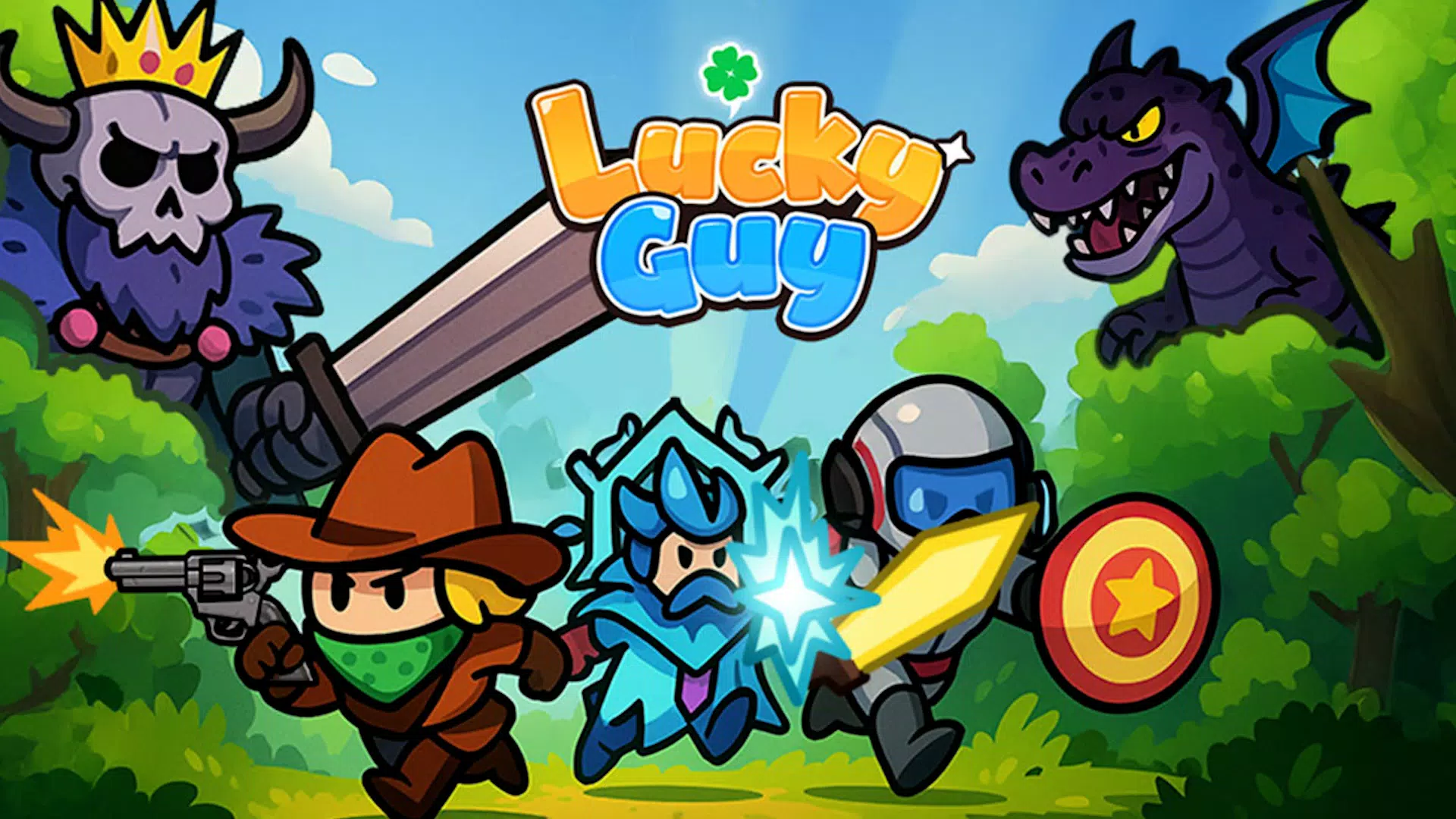 Lucky Heroes! : Defense Game