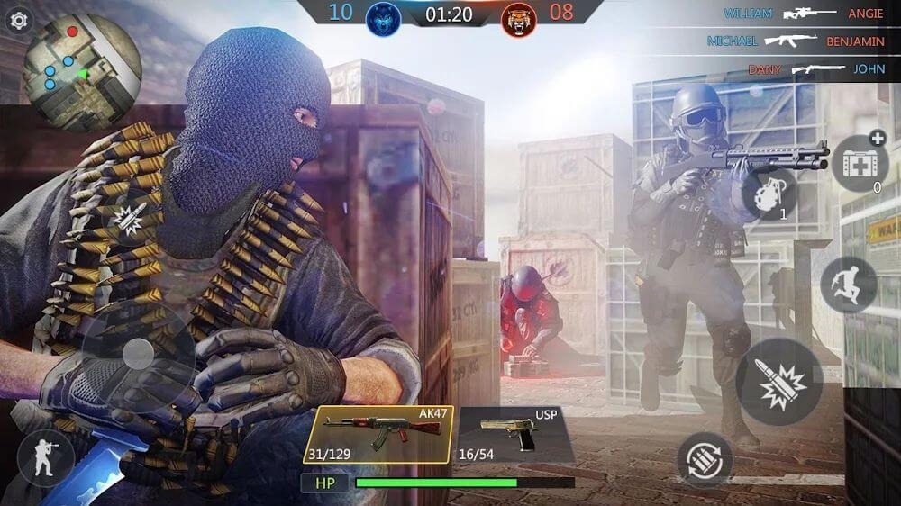 FPS Online Strike Mod