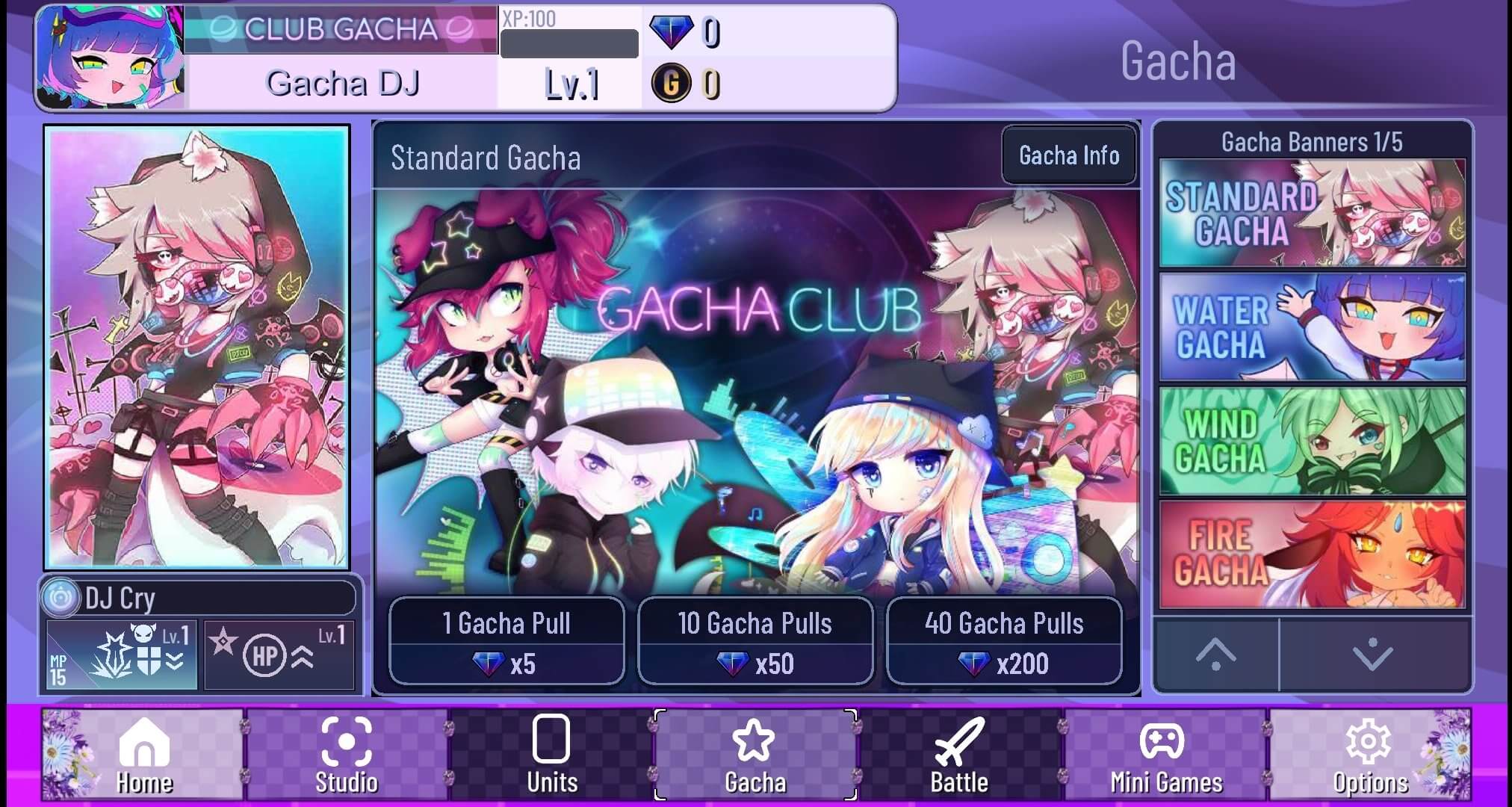 Gacha Lavender