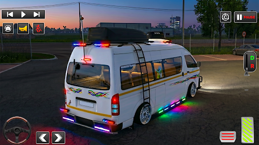 City Road Van Driving TGB Game