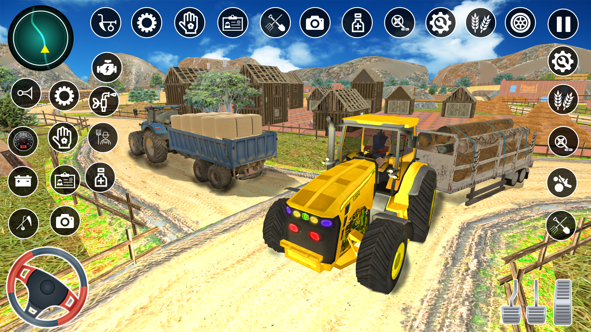 Tractor Game 3D Farming Games