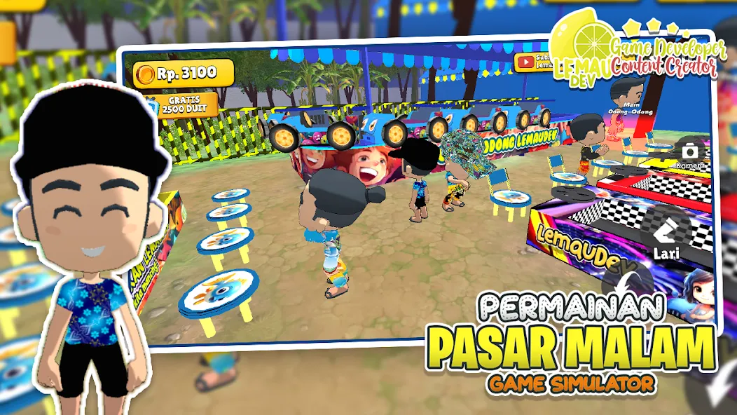 Simulator Game Pasar Malam 3D Simulator Game Pasar Malam 3D