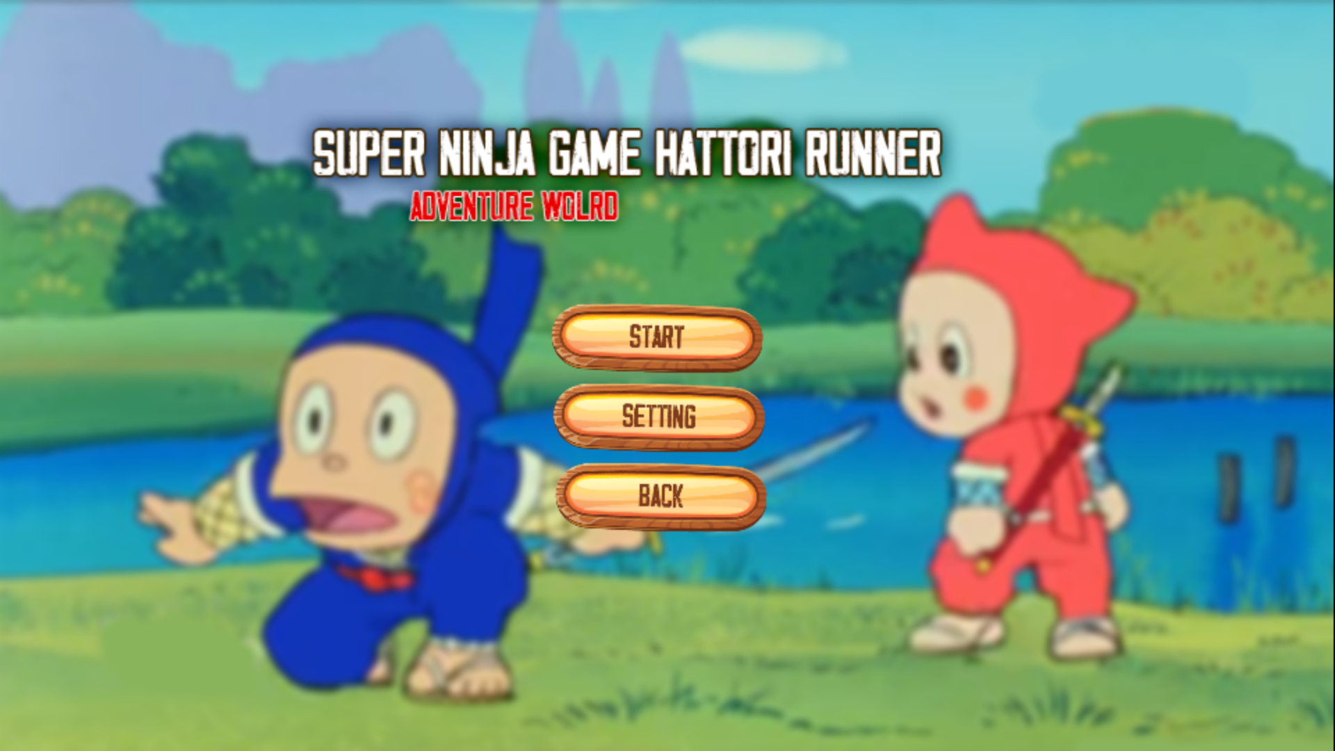 Ninja Hattori Game Cartoon Run
