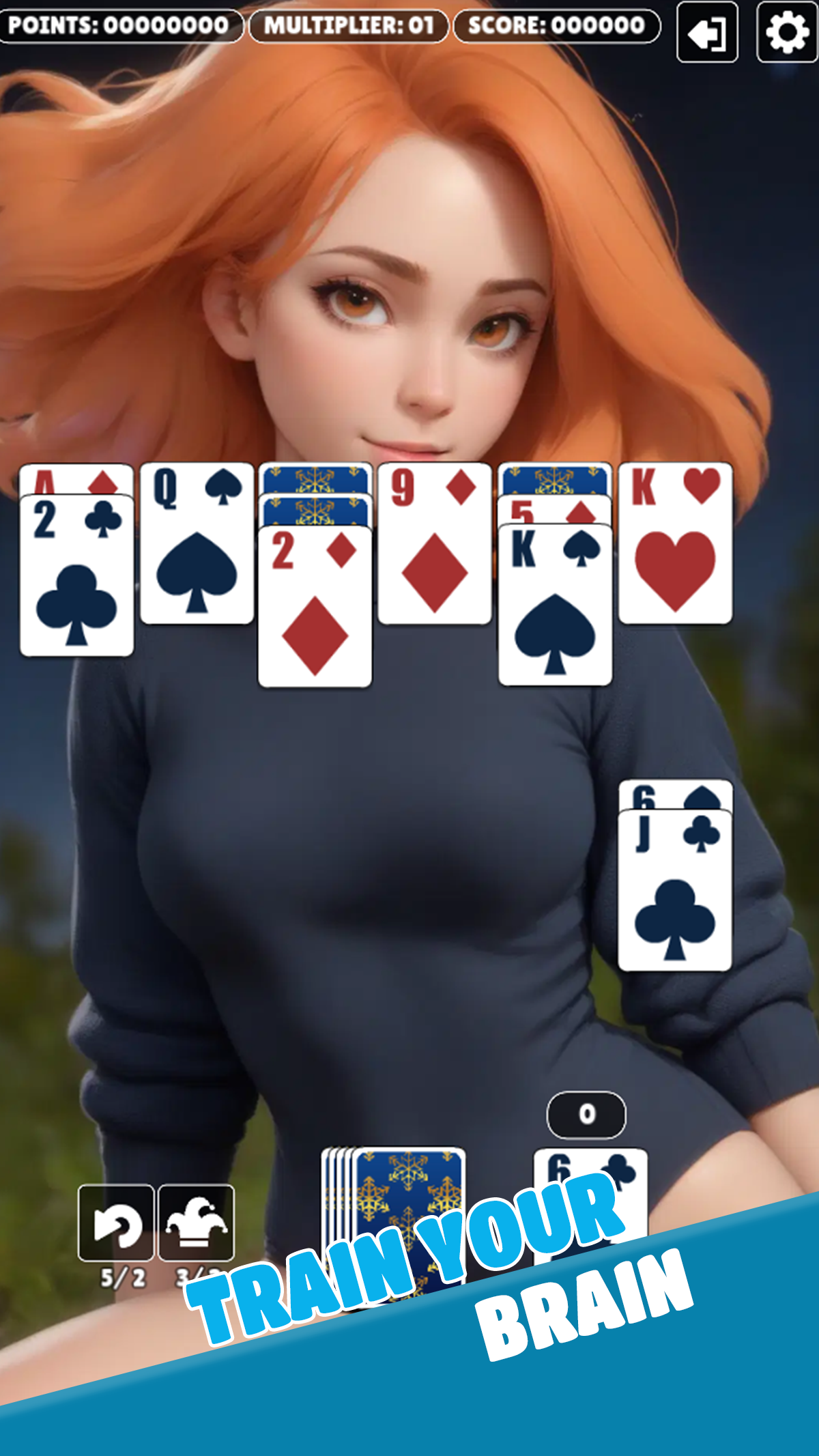 Sexy Game:Girl Solitaire 10