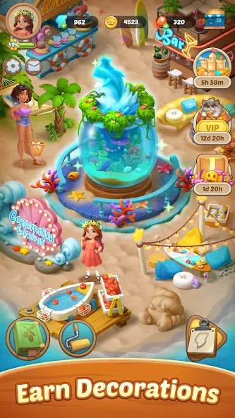 Seaside Escape:Merge Story Seaside Escape:Merge Story