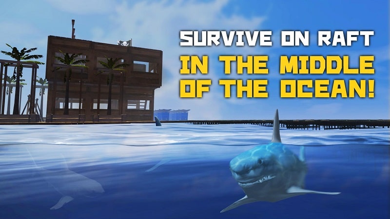 Survival On Raft Crafting In The Ocean