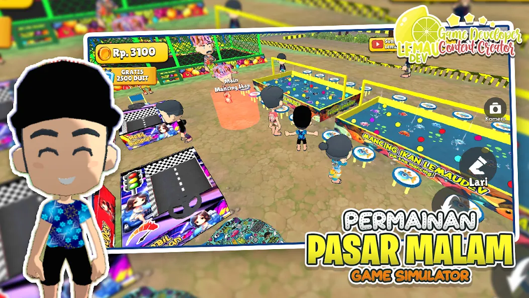 Simulator Game Pasar Malam 3D Simulator Game Pasar Malam 3D