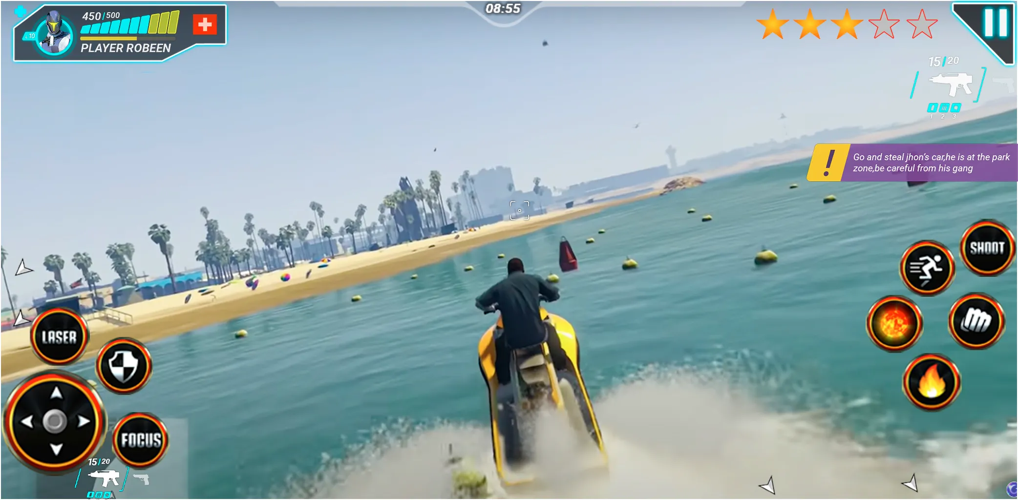 Indian Gangster :3D bike Drive