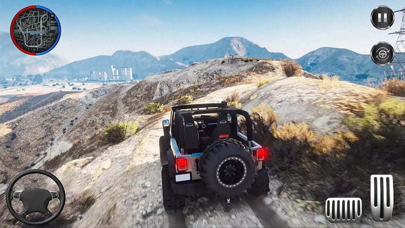 Jeep Offroad 4×4 Driving Jeep Offroad 4×4 Driving