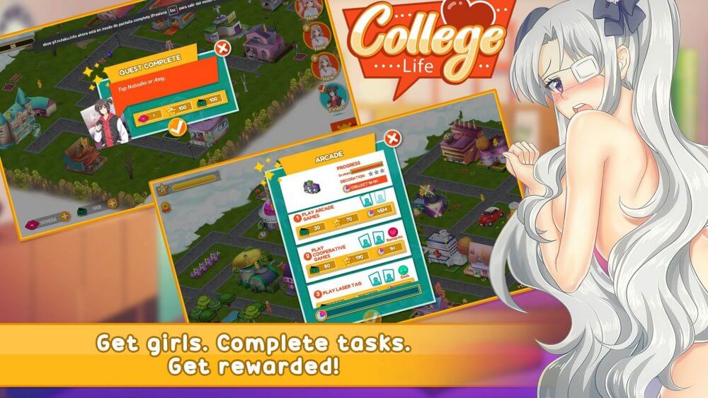 College Life v2.1.26 APK (Free Upgrade/Currency) [Nutaku]
